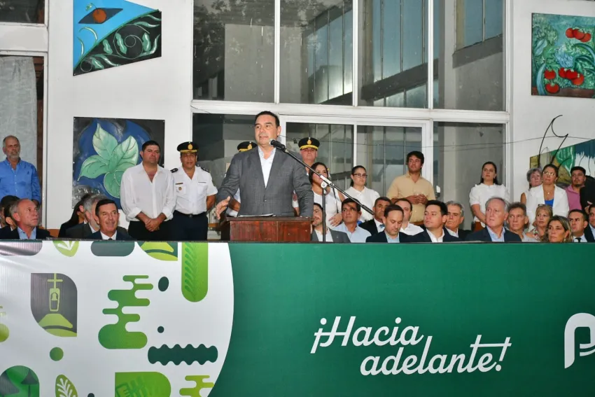  Valdez "estamos terminando la licitación de la ruta 24 entre Perugorria y Mariano I Loza"