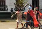 El Concejo de Pastores organizo el Vía Crucis en Mercedes