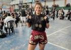 La mercedeña  Yamila Fernández sumó doble medalla en Stallions Fighters