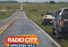 Corte total en la Ruta 123 por el desborde del arroyo Sarandí en Mercedes