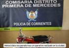Recuperaron una motocicleta robada y demoraron a un hombre en Mercedes