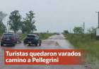 Temporal dejó turistas varados en uno de los accesos a Iberá
