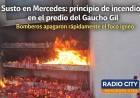 Mercedes: principio de incendio en el predio del Gaucho Gil