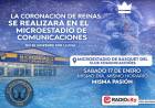 La Coronación de Reinas se realizará en el microestadio de Comunicaciones