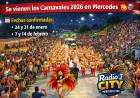 Mercedes palpita los Carnavales 2026 con fechas confirmadas