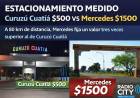 Mercedes triplica el valor del estacionamiento medido respecto a Curuzú Cuatiá