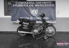 Mercedes: esclarecen el robo de una motocicleta tras un operativo de la Comisaría Primera