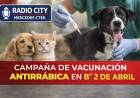 Mercedes: realizan campaña de vacunación antirrábica en el barrio 2 de Abril