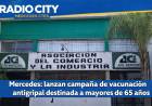 Mercedes: lanzan la campaña de vacunación antigripal destinada a mayores de 65 años