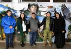 Mercedes: Marcelo Acuña presentó una obra que refleja el sacrificio de los soldados de Malvinas
