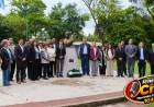 Mercedes conmemoró un nuevo aniversario de la Asociación Belgraniana con un acto en la Plazoleta Belgrano
