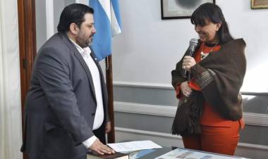 Juró Julio Galarza, el nuevo Secretario de Producción