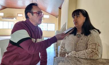  Juana Gauto hablo de política y prometió obras importantes para Mercedes