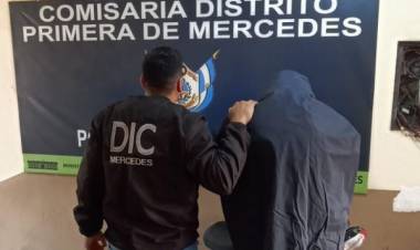 Mercedes : Una persona detenida tras allanamiento positivo