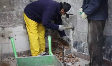 Mercedes :Comenzaron las refacciones  de la Terminal de Ómnibus