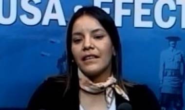 Verónica Quiroz: "Me gustaría ser candidata a intendente de Mercedes"