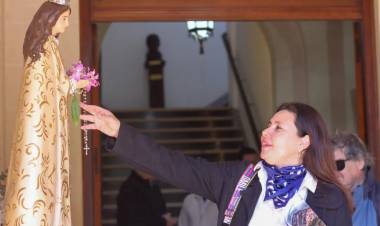 La Virgen De Las Mercedes Visitó El Palacio Municipal