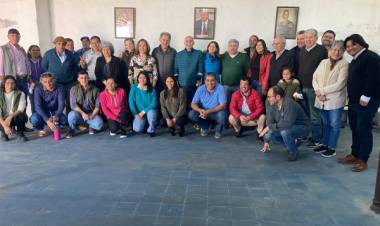 Diputados, Intendente, concejales y militantes del PJ se reunieron en Mercedes