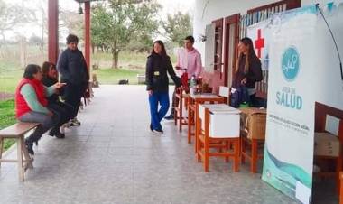 El operativo de Salud integral continúa su recorrido por la zona rural