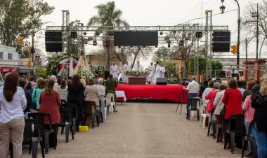 Mercedes celebro el día de Patrona, la Virgen de la Mercedes
