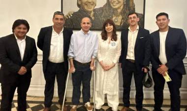 Caly Sánchez “Pase una de las tardes más espectacular de mi vida junto a Cristina Fernández”
