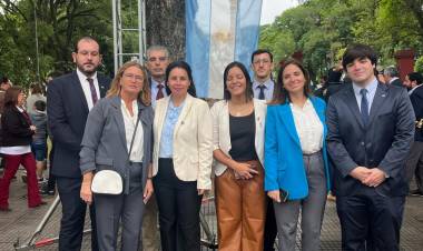 Mercedes: Finalmente por pedido de un excombatiente el Concejal Marambio no estuvo en el acto de Malvinas