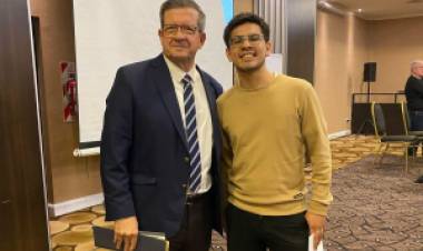 El mercedeño Lucas Gauna destacó el rol de Braillard Poccard en la charla sobre Derecho Ambiental