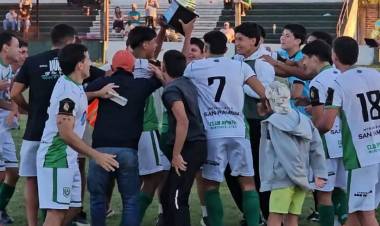 Mercedes : Apinta se corono campeón en  3ª división en el futbol mercedeño
