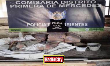 Mercedes :  Detienen a 2 personas y logran recuperar materiales robados