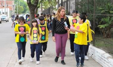 Mercedes: Educar para prevenir seguridad vial municipal en las aulas