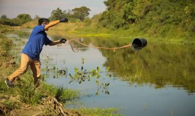 Mercedes : Analizan el agua del arroyo Las Garzas y  el ARROYO GOMEZ  sigue esperando
