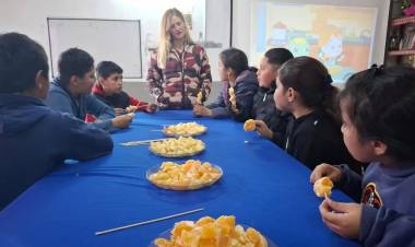 Mercedes : Taller de Alimentación Saludable para niños en el SUM del Barrio Castello