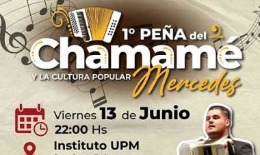 Mercedes : Se viene la primera Peña del Chamamé y la Cultura Popular   