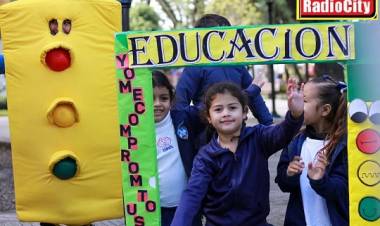 SEGURIDAD VIAL! Se realizó una jornada de concientización en Mercedes 