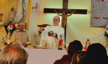 Mercedes: Emotiva fiesta patronal en honor al Sagrado Corazón de Jesús