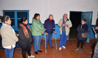 Mercedes : Caly Sánchez visitó el Club Paso de los Andes