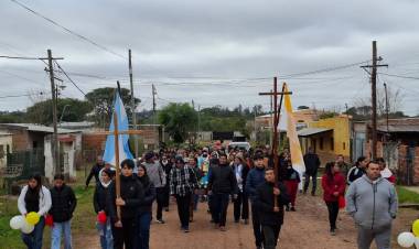 Mercedes :  Barrio San Pedro vivió su fiesta patronal