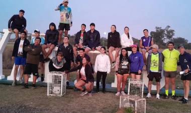 Mercedeños realizaron la posta a Yapeyú: Este año se cumplen 35 años de este homenaje