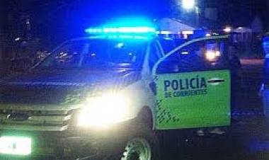 Mercedes : Accidente en San Martin y Sarmiento , Un motociclista resulto con fractura