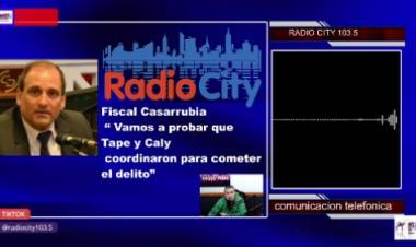Fiscal Casarrubia “ Vamos a probar que Tape y Caly coordinaron para cometer el delito”
