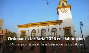 El Municipio trabaja en la nueva ordenanza tarifaria para la liquidación de impuestos 2026