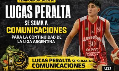 Comunicaciones cerró su plantel con la llegada de Lucas Eduardo Peralta