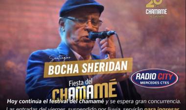 Con la voz de Bocha Sheridan, el chamamé vuelve a latir fuerte en Mercedes