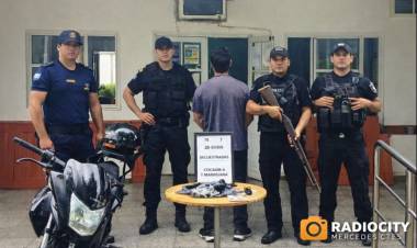 Mariano I Loza : Evadió un control y terminó demorado con cocaína y marihuana