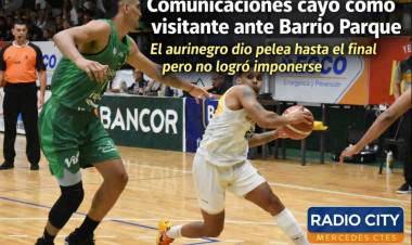 Comunicaciones cayó ante Barrio Parque en un partido ajustado en Córdoba