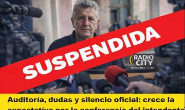 La conferencia que nunca fue: el Municipio cambió el anuncio por un comunicado