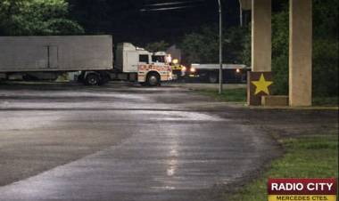 Mercedes : Colisión entre camiones en el Acceso Oeste y Ruta 119