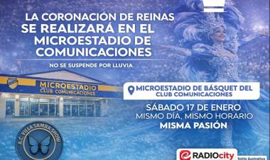 La Coronación de Reinas se realizará en el microestadio de Comunicaciones