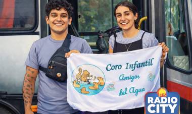 El Coro Infantil “Niños Amigos del Agua” viajó a Corrientes para participar del Festival Nacional del Chamamé