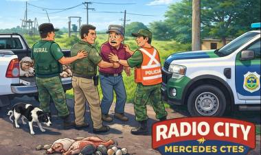 Tres personas fueron aprehendidas por abigeato y caza ilegal en un control rural en Mercedes